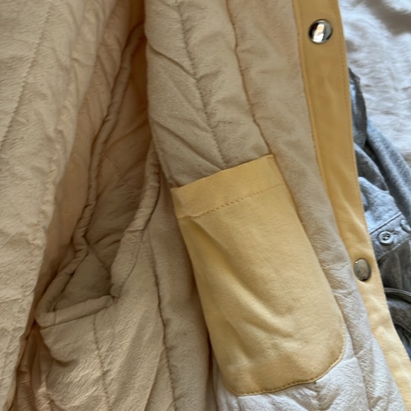 Kordal Sawyer reversible quilted coat, mellow yellow - Picture 4 of 4